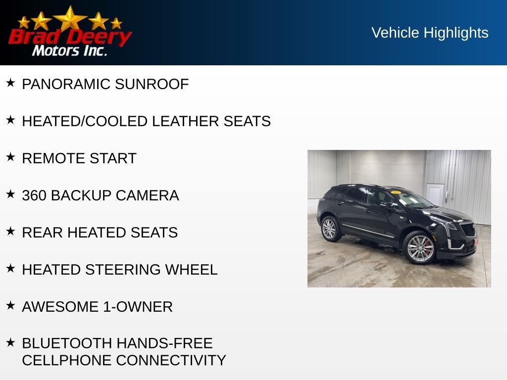 2023 Cadillac XT5 — detail view