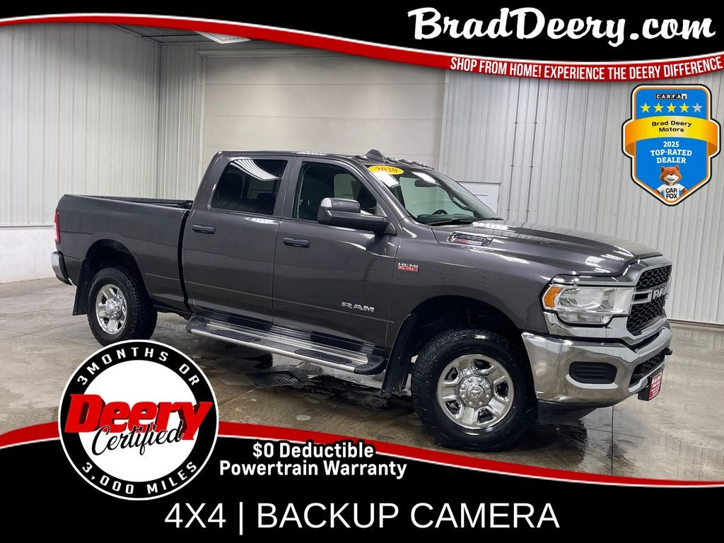 2020 RAM 2500 Tradesman in Granite Crystal Metallic Clearcoat — front three-quarter view