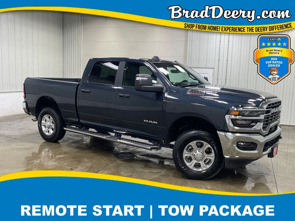 2026 RAM 2500 Big Horn in Forged Blue Metallic — front three-quarter view