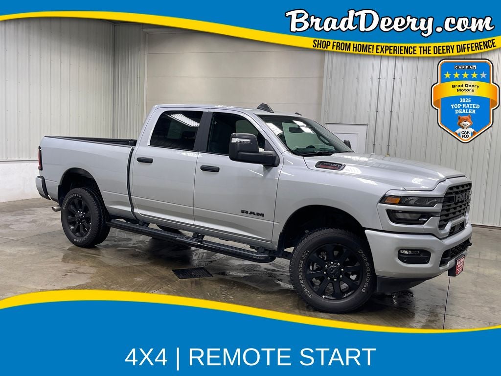 2026 RAM 2500 Big Horn in Silver Zynith — front three-quarter view